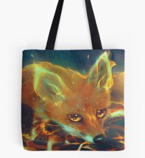 Fire Fox Tote Bag