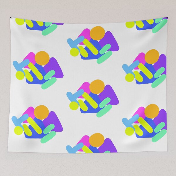Item preview, Geometric Shapes with Contemporary Art designed and sold by Shalini Bisht.
