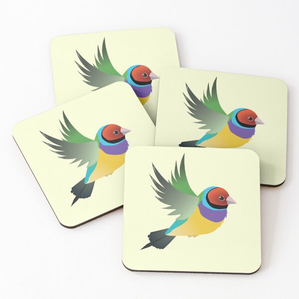 Item preview,  Flying gouldian finch designed and sold by Bwiselizzy.