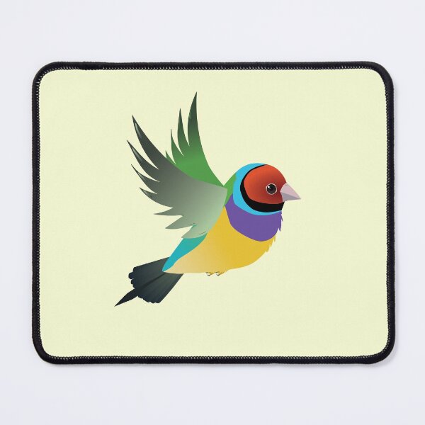 Item preview,  Flying gouldian finch designed and sold by Bwiselizzy.