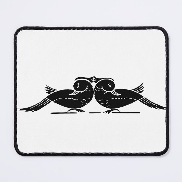 Item preview, love birds designed and sold by NadeeDesign.