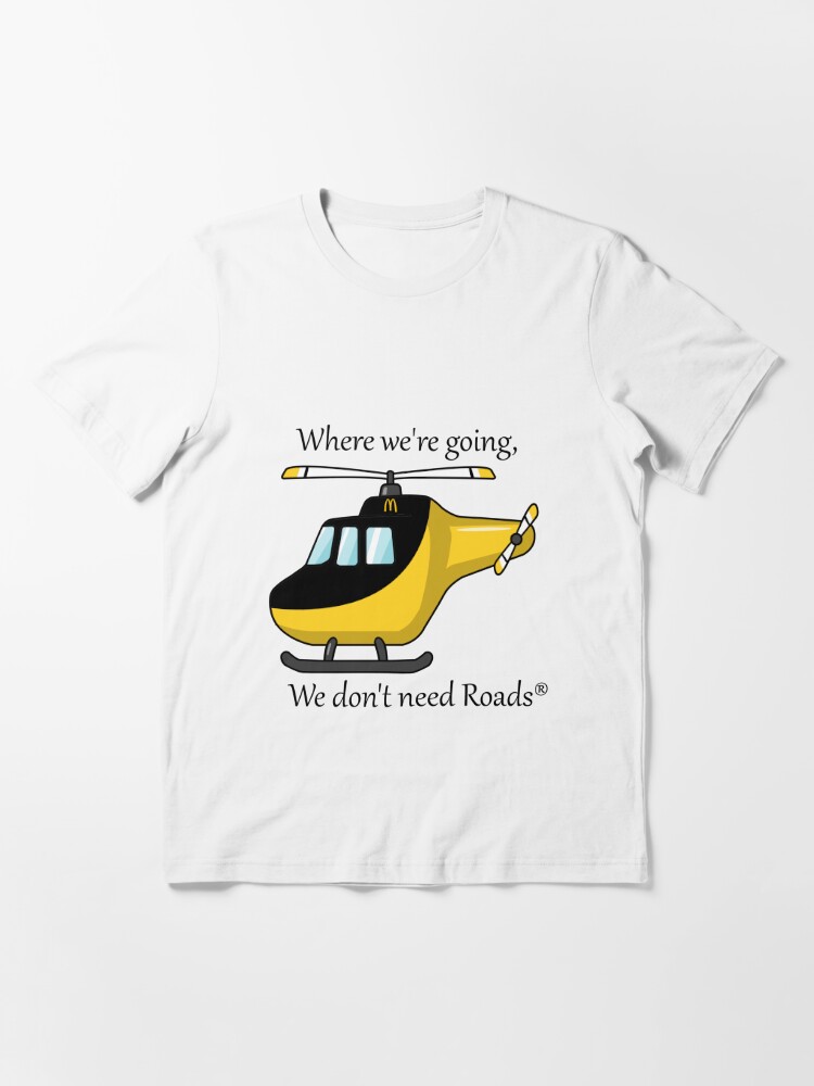 Helicopter T-shirt by Redbubble