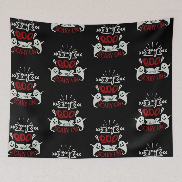 Item preview, Say Boo and Scary on designed and sold by FOX1999-Design.