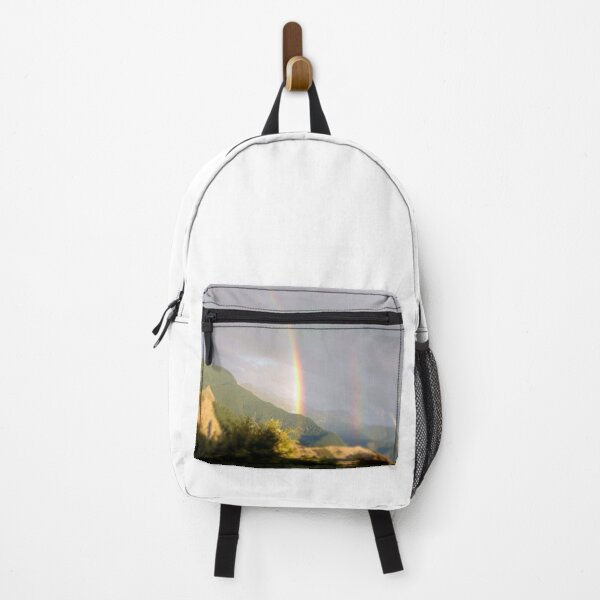 Item preview, beautiful rainbow mountain landscape photography designed and sold by -Lily-Anne-.
