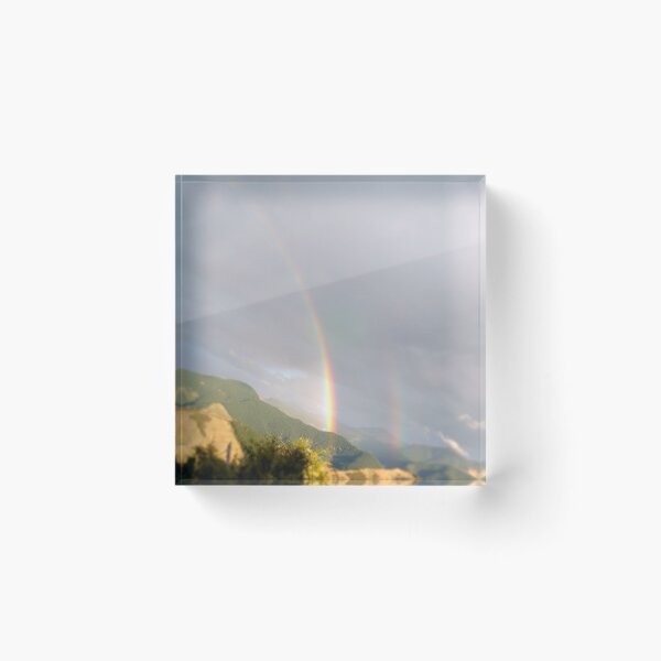 Item preview, beautiful rainbow mountain landscape photography designed and sold by -Lily-Anne-.