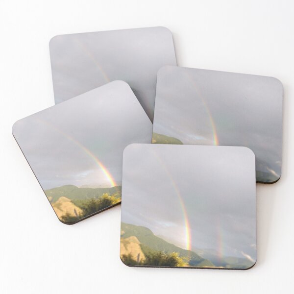 Item preview, beautiful rainbow mountain landscape photography designed and sold by -Lily-Anne-.