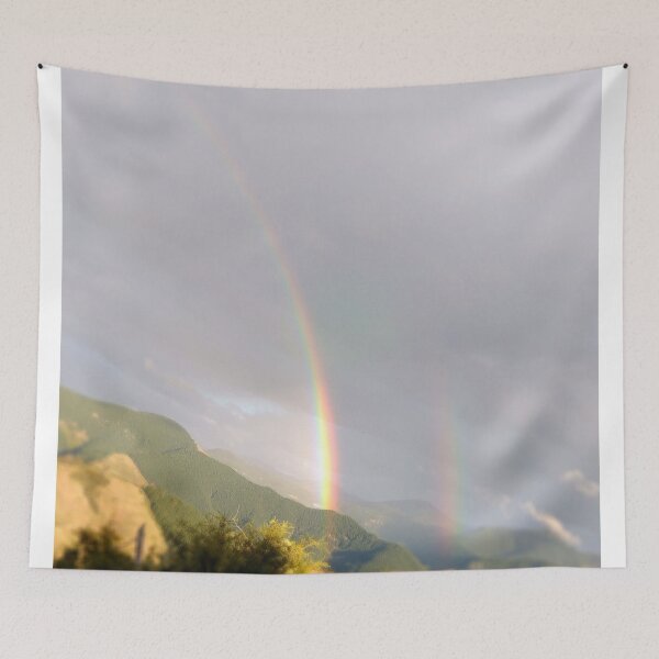 Item preview, beautiful rainbow mountain landscape photography designed and sold by -Lily-Anne-.