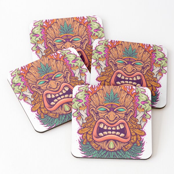 Item preview, Angry Tiki  with  Smoke designed and sold by Podonok.