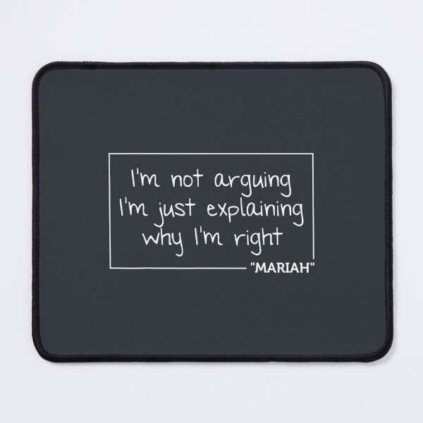 Item preview, MARIAH Quote Personalized Name Funny Birthday Gift designed and sold by ArjunManuela.
