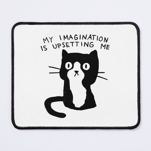 Item preview, Fox Shiver™ - My Imagination is Upsetting Me designed and sold by Fox Shiver.