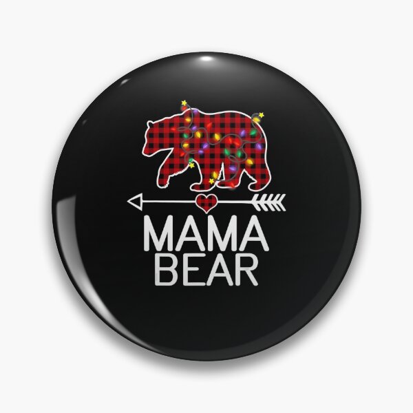 Item preview, Red Buffalo Plaid Mama Bear Christmas Pajama Jk designed and sold by Nguyenhaithanh.