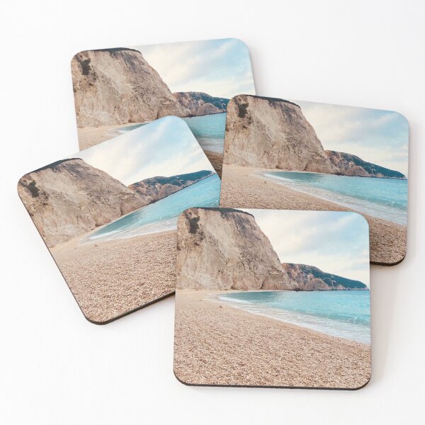 Item preview, Blue Turquoise Water & Rocky Cliffs designed and sold by Adrianach1.