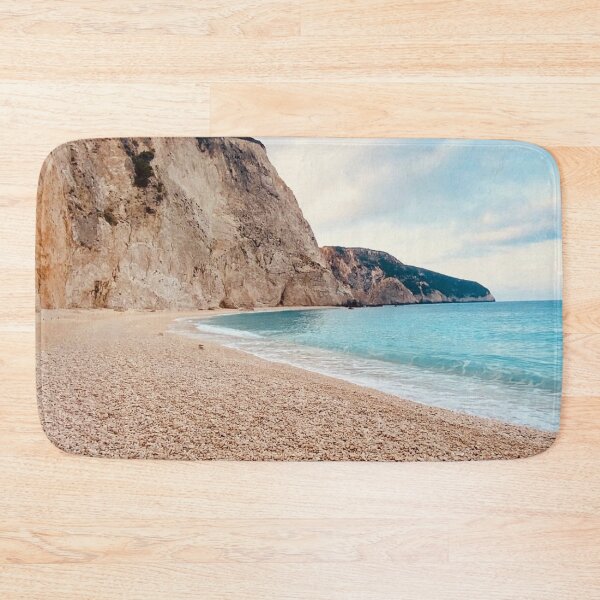 Item preview, Blue Turquoise Water & Rocky Cliffs designed and sold by Adrianach1.