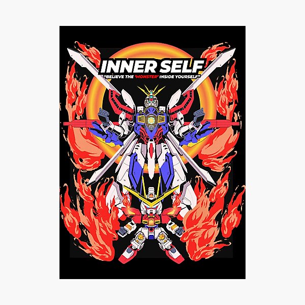 Gundam Spirit Photographic Print