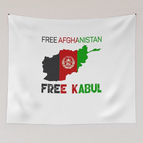 Item preview, Free Afghanistan Free Kabul designed and sold by timothybakerhi.