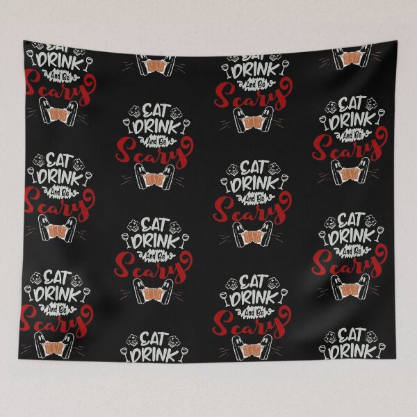 Item preview, Eat Drink and be Scary designed and sold by FOX1999-Design.