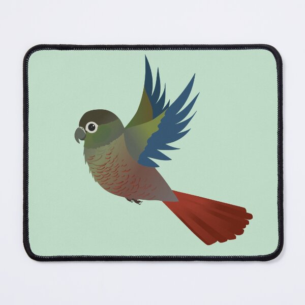 Item preview, Flying Green-cheeked conure designed and sold by Bwiselizzy.