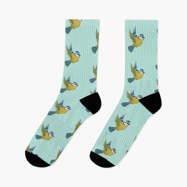 Item preview,  Flying bluetit bird  designed and sold by Bwiselizzy.