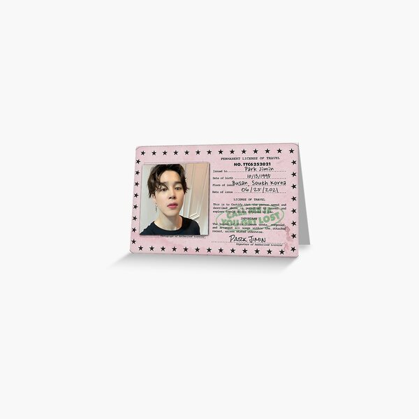 ハピエバ　　BTS JIMIN　　カードのみ BTS Happy Ever After ジミン トレカ付き ハピエバ