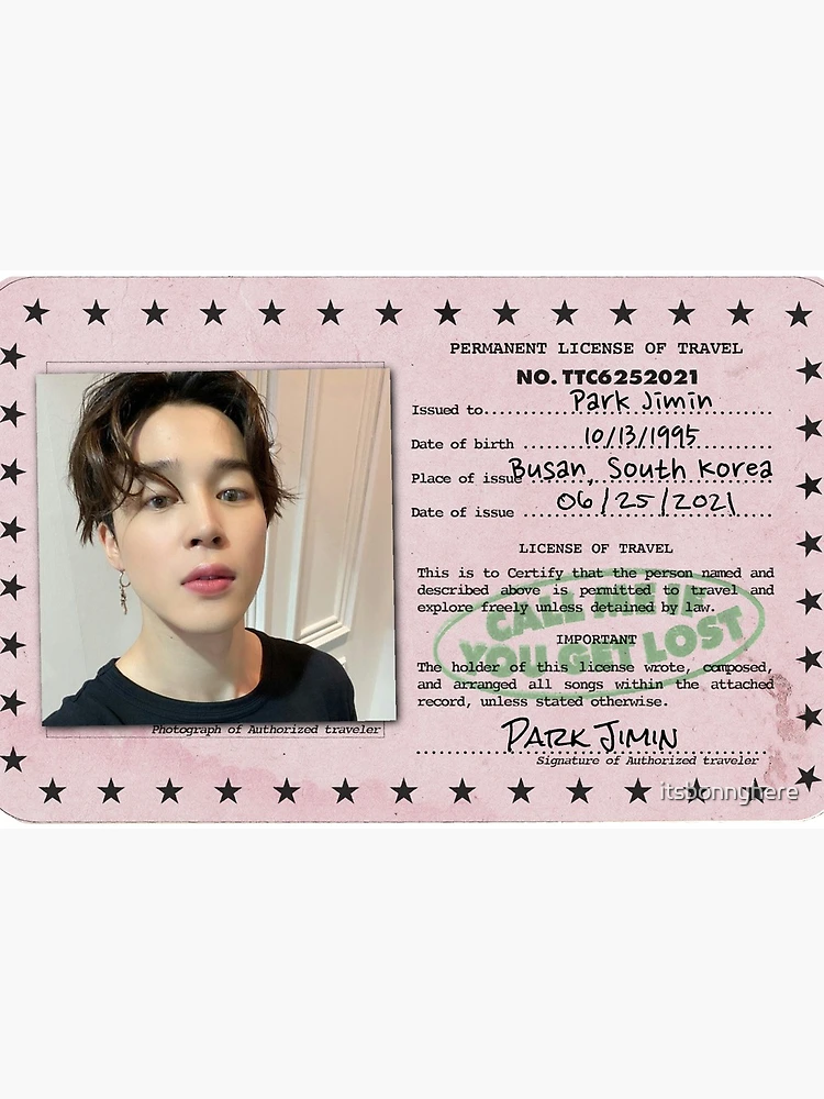 ハピエバ　　BTS JIMIN　　カードのみ JIMIN BTS FACE Photo Card Japan JPFC POB Weverse Universal
