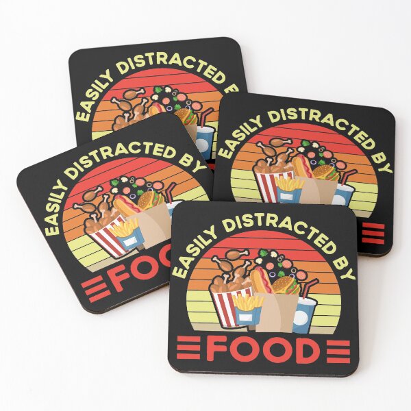 Item preview, Easily distracted by food, distracted designed and sold by Dandesin.