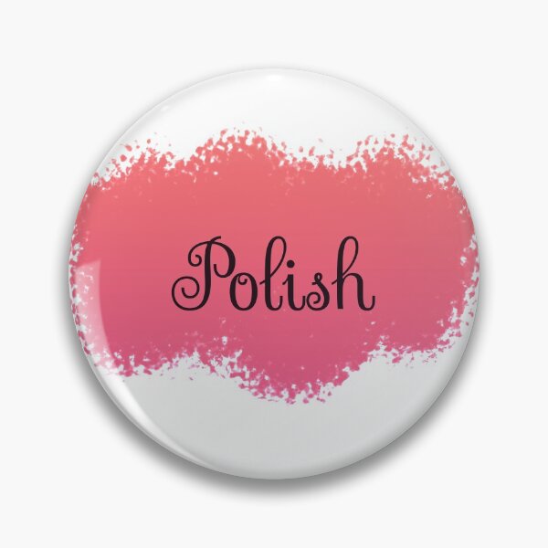 Item preview, Polish Language School Subject Label - Peach to Pink Gradient designed and sold by IrinchiDE.