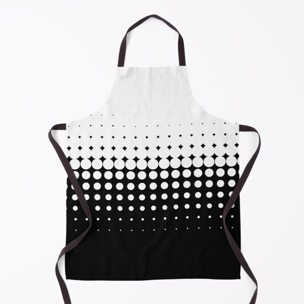 Item preview, Gradient halftone dots (white to black) designed and sold by pattypattern.