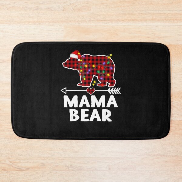 Item preview, Red Buffalo Plaid Mama Bear Christmas Pajama designed and sold by Nguyenhaithanh.