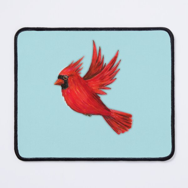 Item preview, Flying northern cardinal designed and sold by Bwiselizzy.