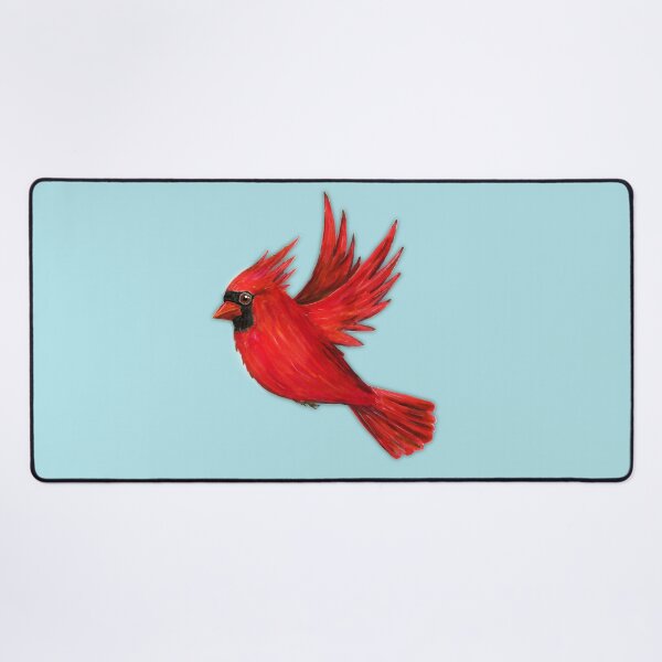 Item preview, Flying northern cardinal designed and sold by Bwiselizzy.