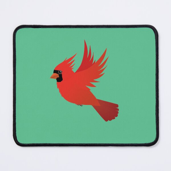 Item preview, Flying northern cardinal designed and sold by Bwiselizzy.