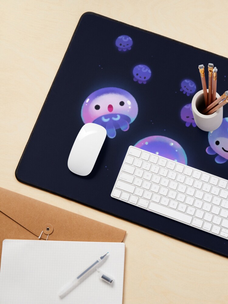 Thumbnail 3 of 5, Mouse Pad, Baby jellyfish designed and sold by pikaole.