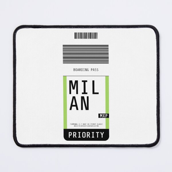 Item preview, Milan Boarding Pass MXP designed and sold by lukassfr.