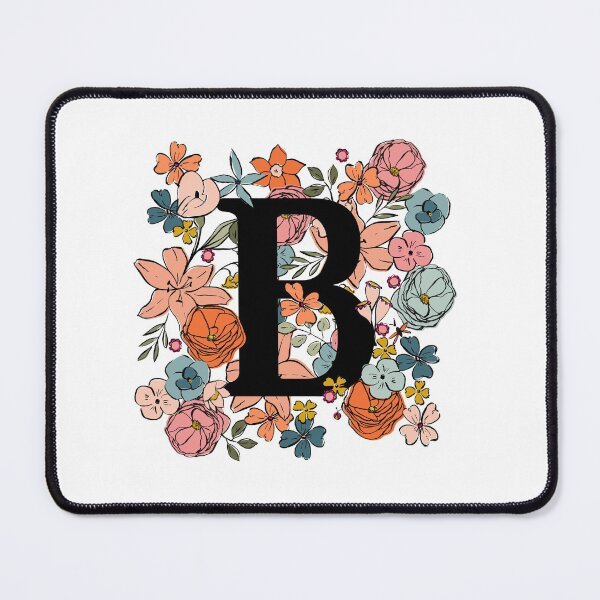 Item preview, B Illustrated Floral Letter designed and sold by gabrielleneil.