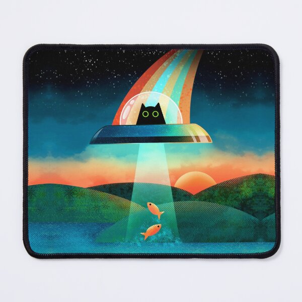 The Purrfect Alien  Mouse Pad