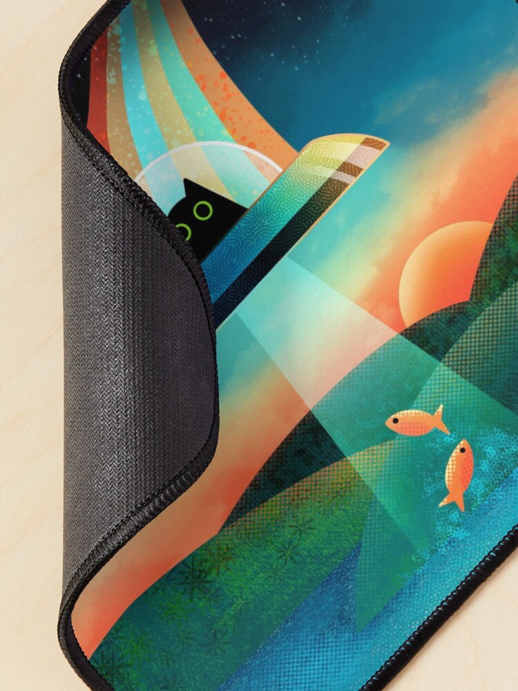 Alternate view of The Purrfect Alien Mouse Pad