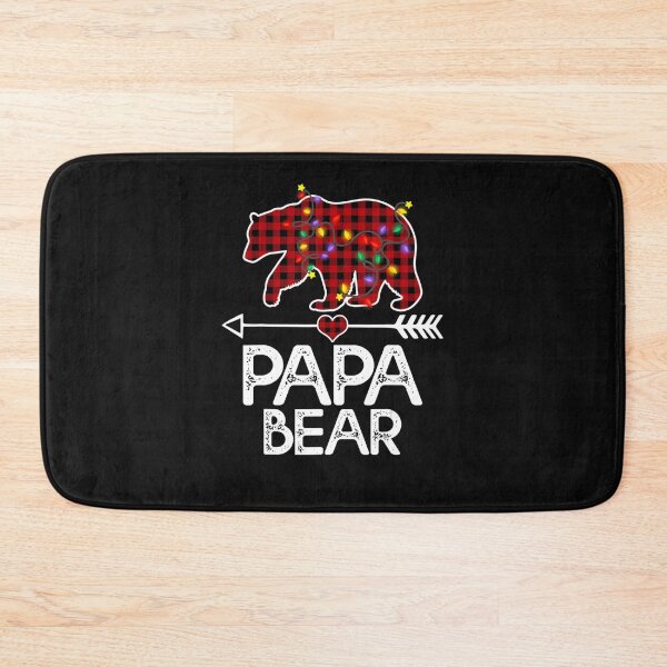 Item preview, Red Buffalo Plaid Papa Bear Christmas Pajama designed and sold by Nguyenhaithanh.