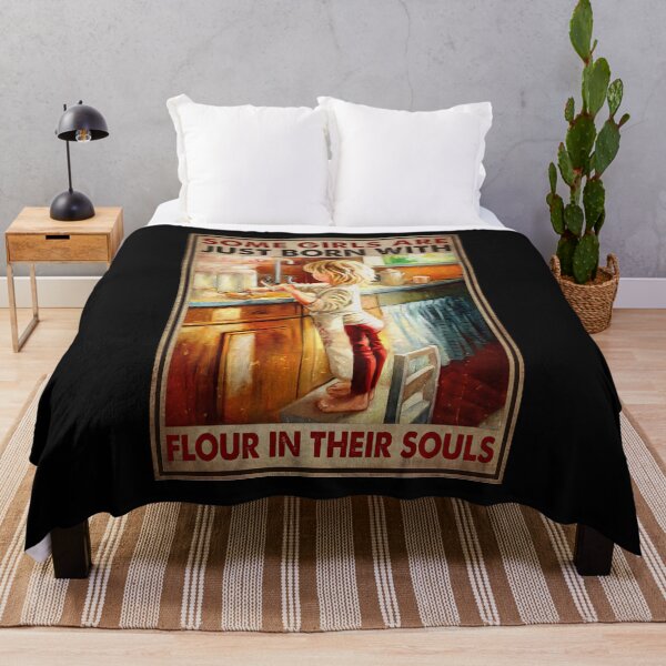 Item preview, Some Girls Are Just Born With Flour In Their Souls - Some Girls Baking designed and sold by MagicatcoArt.
