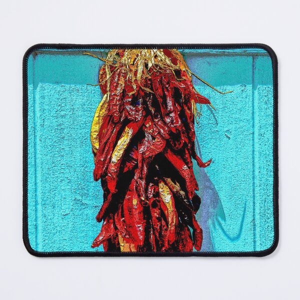 Item preview, Chile Ristra on a Blue Door designed and sold by William E Lopez.