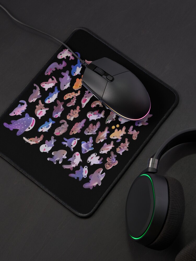 Alternate view of Shark day - combine Mouse Pad