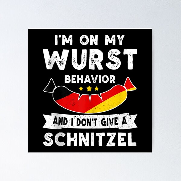 Artikelvorschau, Ich bin auf meinem Wurst-Verhalten Ich gebe kein Schnitzel entworfen und verkauft von epplevida.