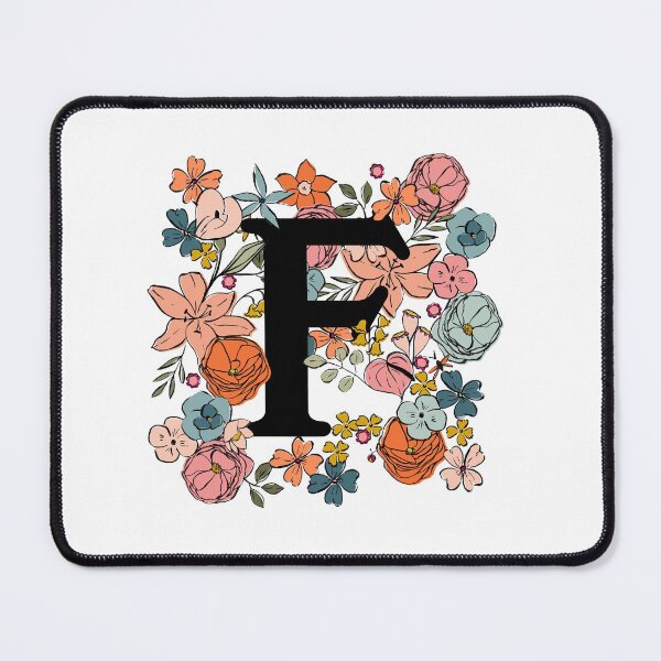 Item preview, F Illustrated Floral Letter designed and sold by gabrielleneil.