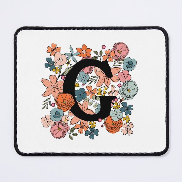 Item preview, G Illustrated Floral Letter designed and sold by gabrielleneil.