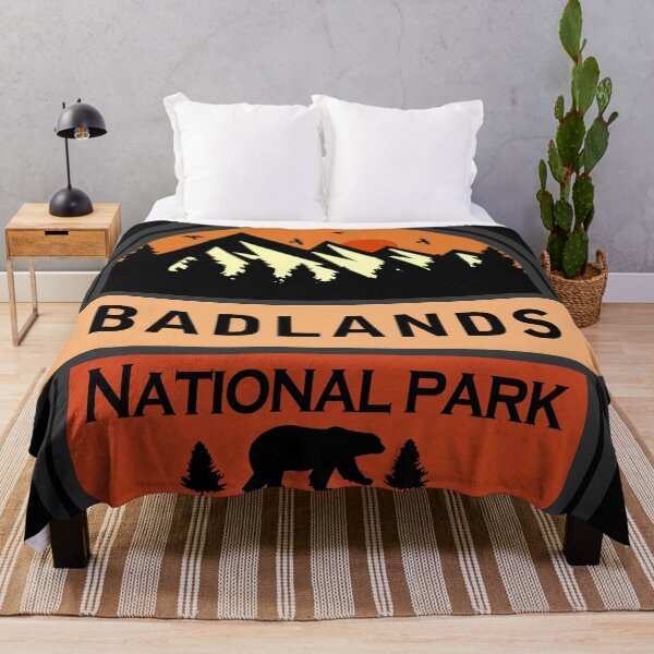 Item preview, Badlands national park designed and sold by Us-nature.