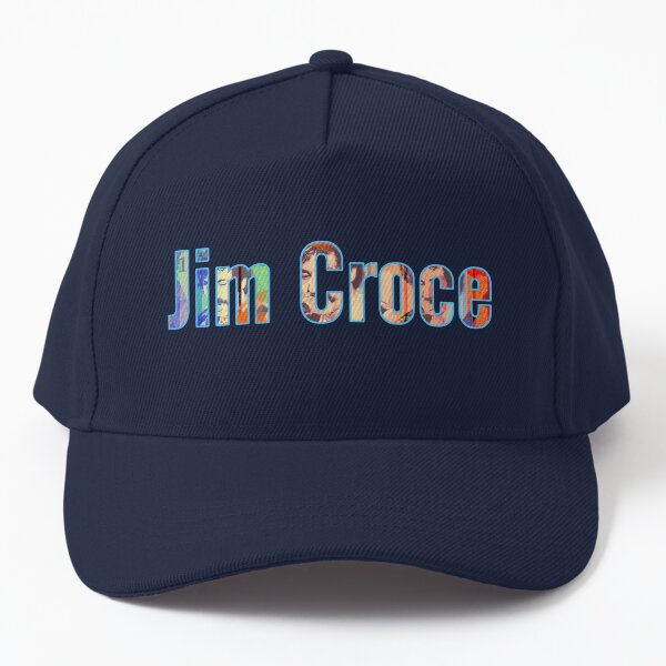 aesthetic Jim Croce portrait, well-known musician and songwriter Baseball Cap