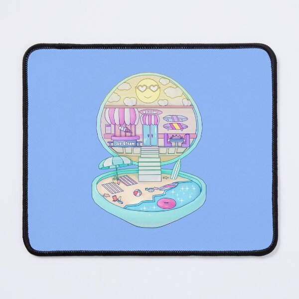Item preview, Retro Pocket Beach Diner House designed and sold by VelvepeachShop.