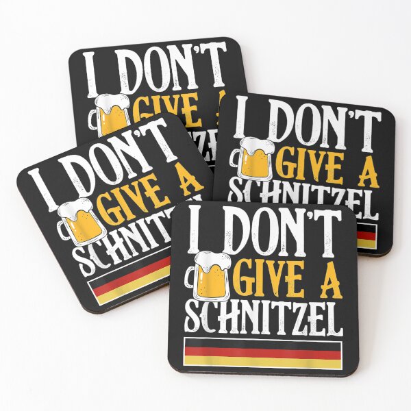 Item preview, I Don't Give A Schnitzel German Beer Wurst Funny designed and sold by epplevida.