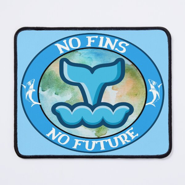 Item preview, No Fins No Future designed and sold by mewsis.