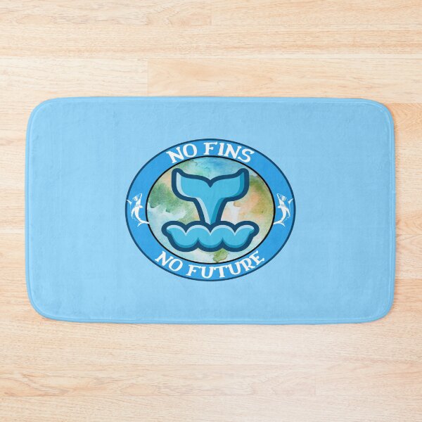 Item preview, No Fins No Future designed and sold by mewsis.