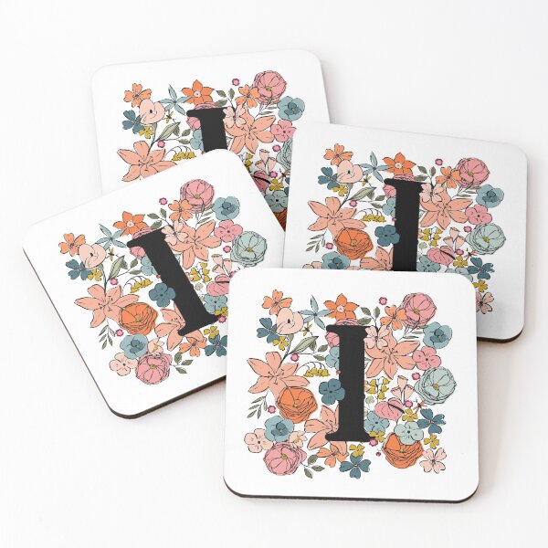 Item preview, I Illustrated Floral Letter designed and sold by gabrielleneil.
